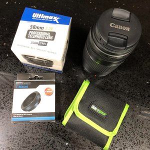 CANON PROFESSIONAL CAMERA LENS SET